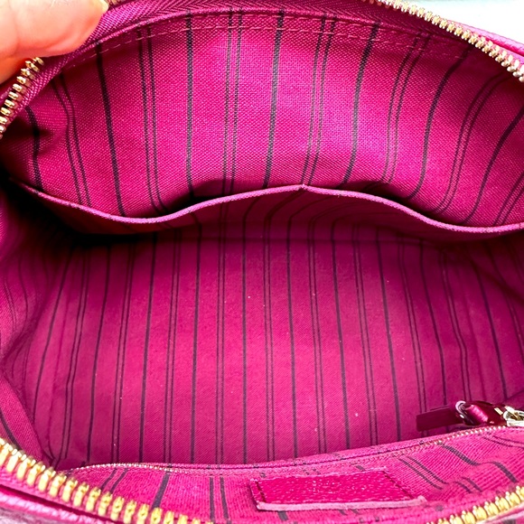 💕AUTHENTIC Louis Vuitton AURORE Monogram Empreinte Speedy BANDOULIERE 25 Bag💕 - Picture 13 of 14